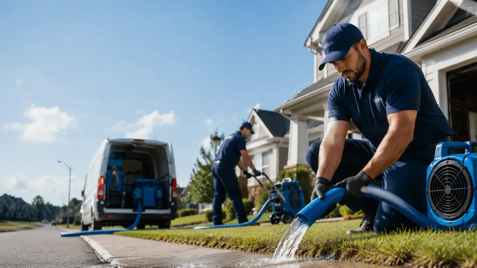 Flood Damage Restoration in Bahama, NC